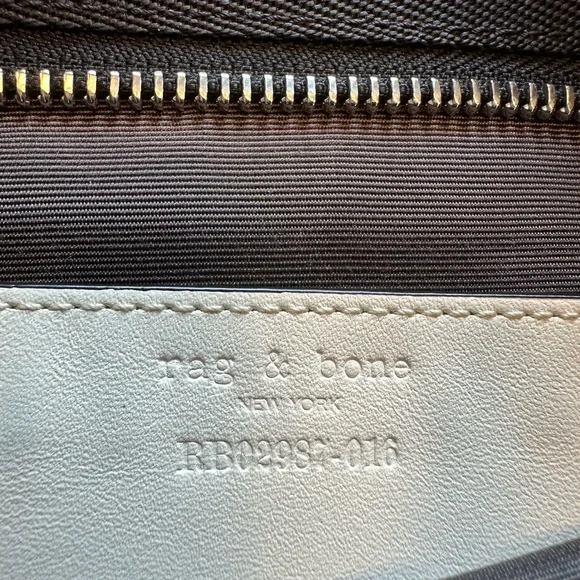 Rag & Bone Black Leather Crossbody Bag - Picture 5 of 5